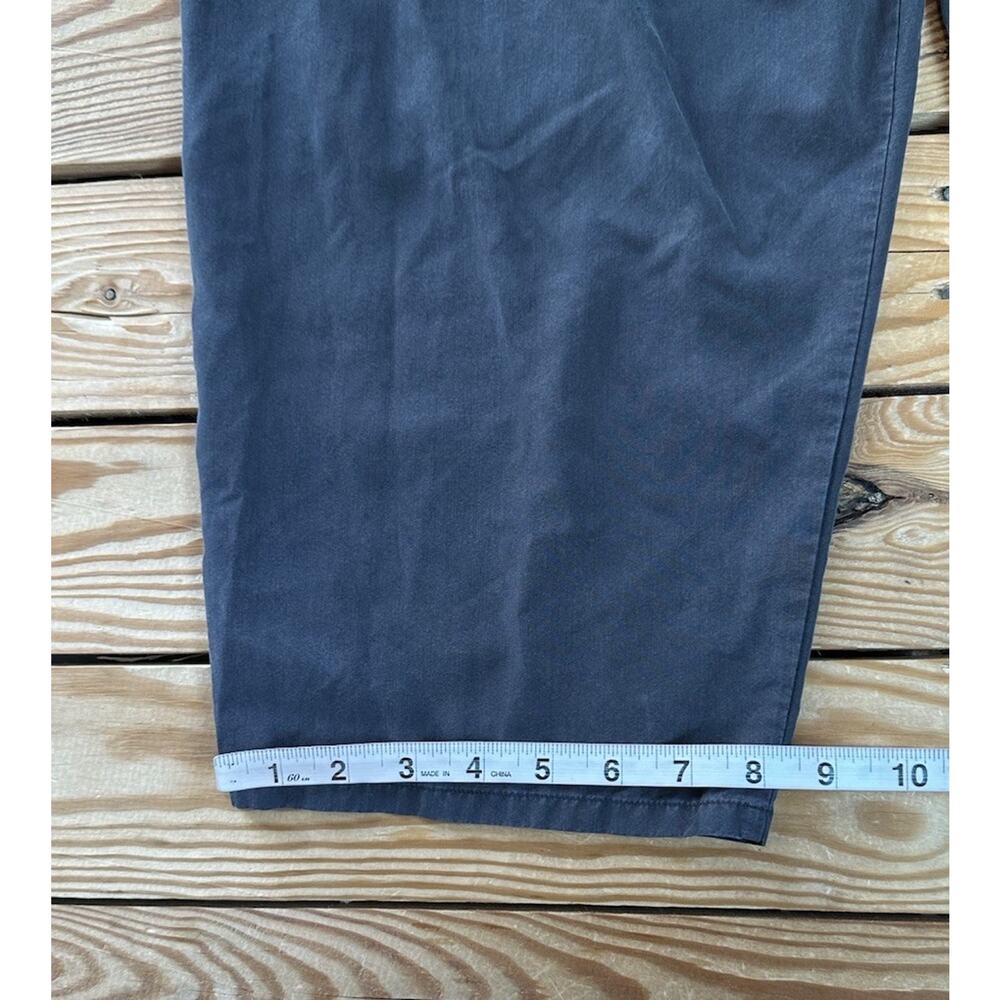 Eileen Fisher Women’s Pull on Tencel Wide Leg Crop pants size L Black L4 - Picture 6 of 8
